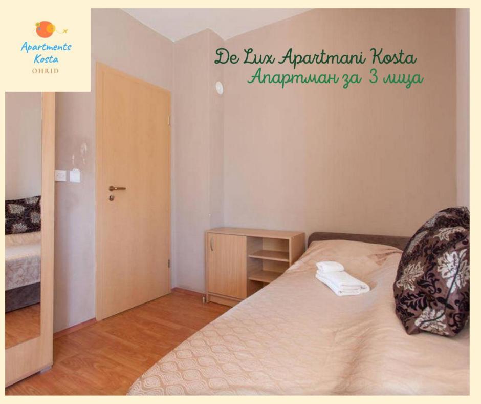 De Lux Apartments Kosta Center Οχρίδα Εξωτερικό φωτογραφία