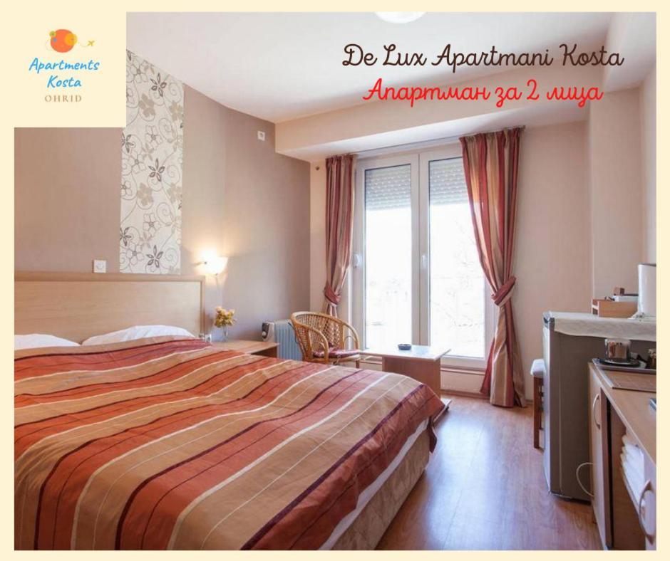 De Lux Apartments Kosta Center Οχρίδα Εξωτερικό φωτογραφία