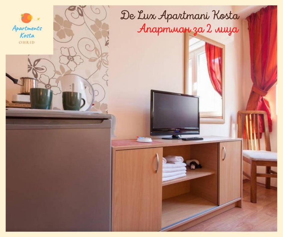 De Lux Apartments Kosta Center Οχρίδα Εξωτερικό φωτογραφία