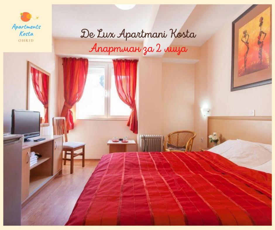 De Lux Apartments Kosta Center Οχρίδα Εξωτερικό φωτογραφία