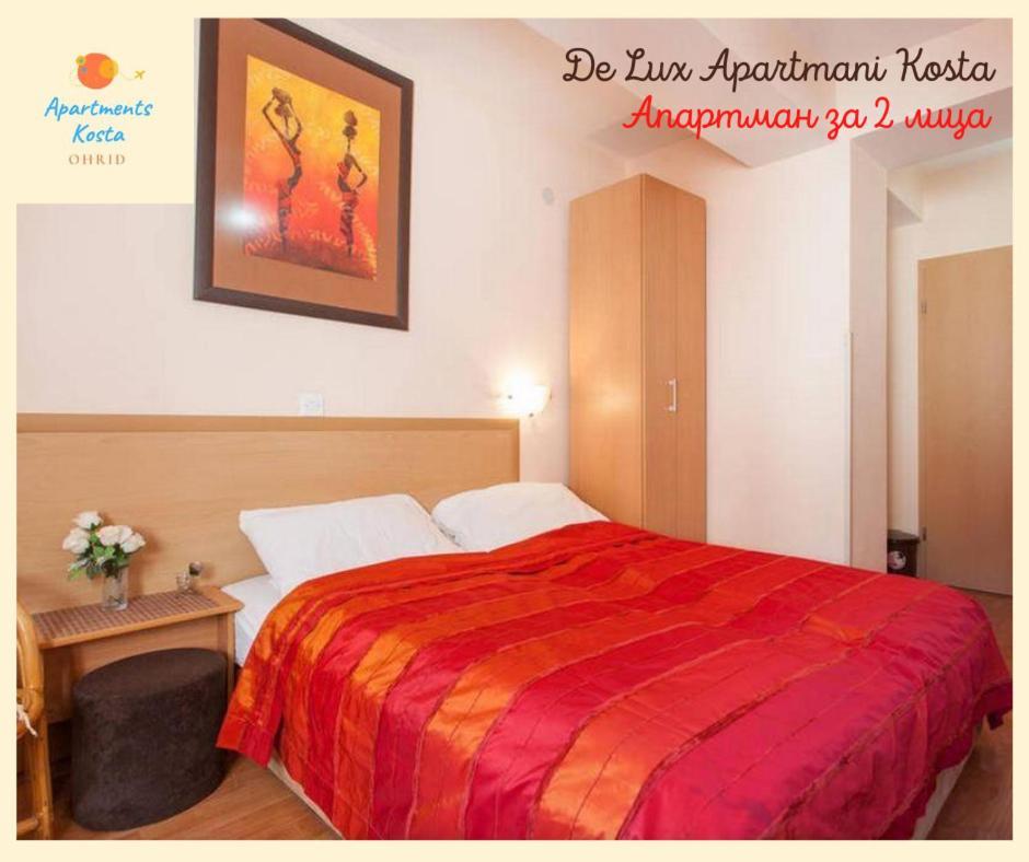 De Lux Apartments Kosta Center Οχρίδα Εξωτερικό φωτογραφία