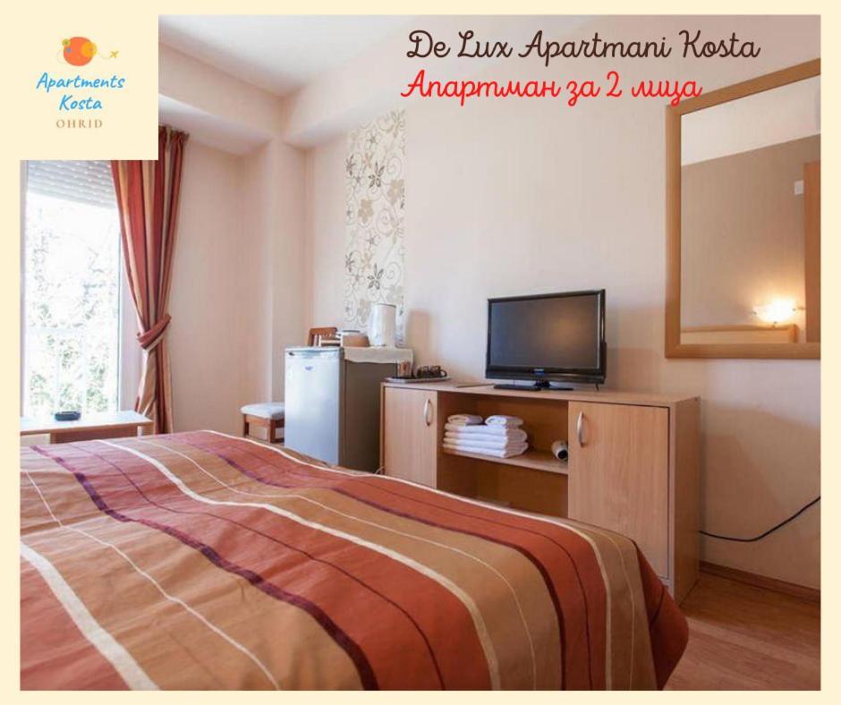 De Lux Apartments Kosta Center Οχρίδα Εξωτερικό φωτογραφία