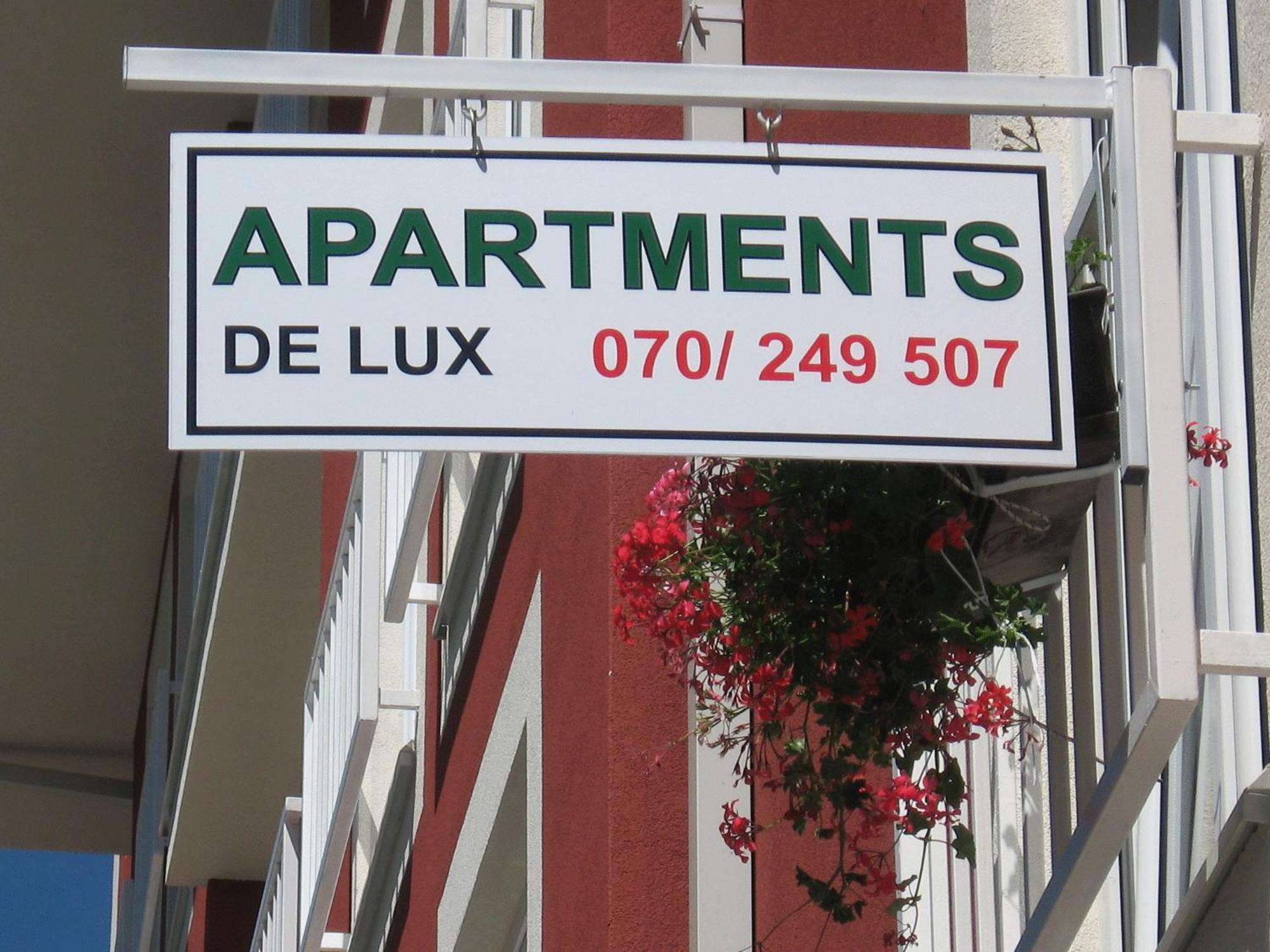 De Lux Apartments Kosta Center Οχρίδα Εξωτερικό φωτογραφία